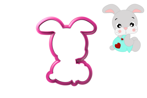 Foremka KRÓLIK W SPODENKACH NA SZELKACH.png