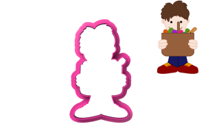 Foremka CHŁOPIEC Z KOSZYCZKIEM