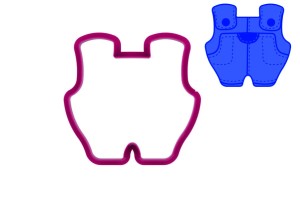 Foremka SPODENKI NA SZELKACH II