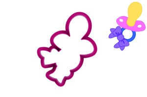 Foremka SMOCZEK Z KOKARDĄ