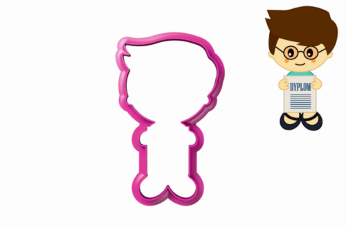 Foremka CHŁOPIEC Z DYPLOMEM LAURKĄ.png