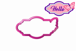 Foremka PLAKIETKA Z MOTYLKIEM