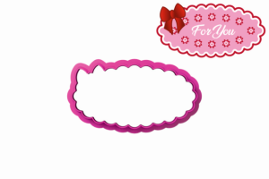 Foremka PLAKIETKA Z KOKARDKĄ