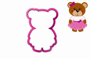 Foremka STOJĄCA PANI MIŚ