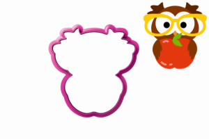 Foremka SOWA Z JABŁKIEM