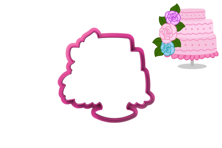 Foremka TORT NA PATERZE Z KWIATAMI.png