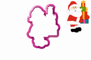 Foremka MIKOŁAJ Z PREZENTAMI