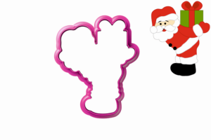 Foremka MIKOŁAJ Z PREZENTEM