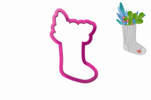 Foremka SKARPETA Z GAŁĄZKAMI