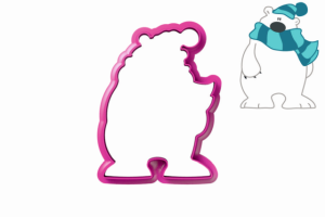 Foremka ZIMOWY NIEDŹWIEDŹ