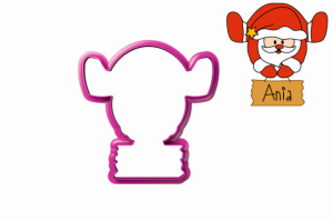 Foremka MIKOŁAJ Z TABLICZKĄ