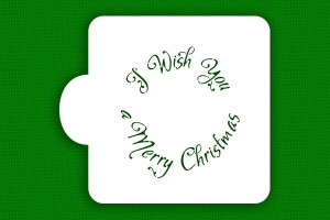 SZABLON I wish you a Merry Christmas do bombki