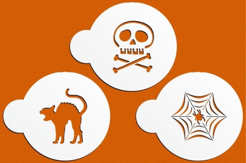 Helloween IV - czaszka, kot, pajęczyna.JPG