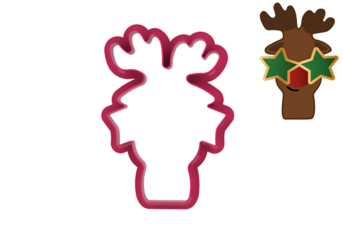 Renifer w okularach gwiazdkach.png