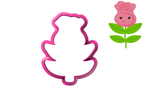 Foremka KWIATEK III RÓŻA