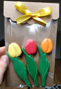 Ozdobny kartonik z klapką EKO DUŻY - 10 SZT.