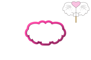 Foremka PYSZCZEK KRÓLIKA NA PATYCZEK