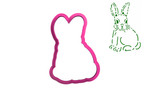 Foremka ZAJĄCZEK + szablon Zajączek.png