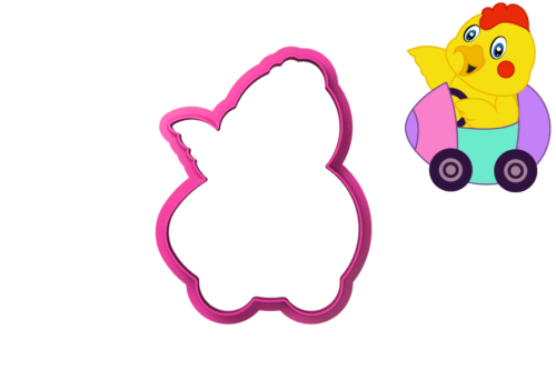 Foremka KURCZAK W PISANKOWYM AUCIE.png