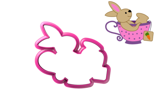 Foremka KRÓLIK W FILIŻANCE.png