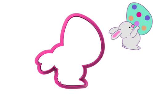 Foremka KRÓLIK Z DUŻĄ PISANKĄ.png