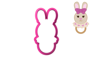 Foremka KRÓLIK GRZECHOTKA / NA KÓŁECZKU