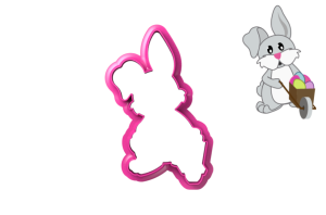 Foremka KRÓLIK Z TACZKĄ