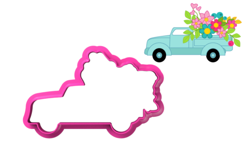 Foremka SAMOCHÓD Z KWIATAMI.png