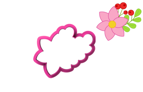 Foremka KWIATEK Z LISTKAMI.png