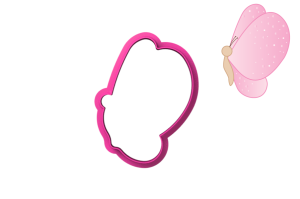 Foremka MOTYL Z PROFILU