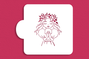 SZABLON Dziewczynka komunijna III