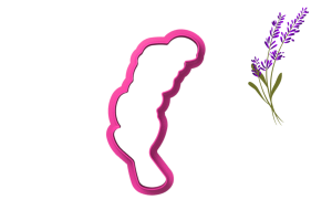 Foremka LAWENDA WYGIĘTA