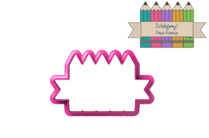 Foremka KREDKI Z BANEREM