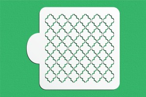 SZABLON Koniczyna marokańska tło