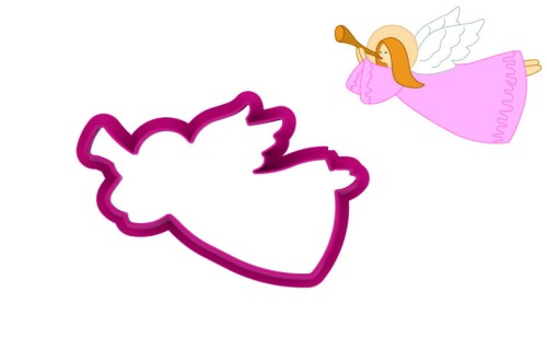 Foremka ANIOŁ Z TRĄBKĄ.jpg