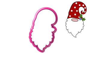 Foremka GŁOWA SKRZATA / KRASNALA Z BRODĄ