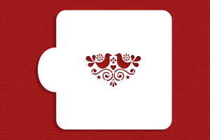 SZABLON Małe ptaszki