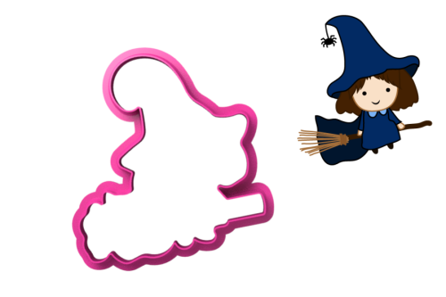 Foremka CZAROWNICA NA MIOTLE.png