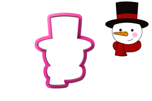 Foremka GŁOWA BAŁWANKA W SZALIKU.png