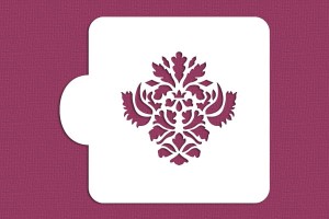 SZABLON DO TORTU Adamaszek - element średni