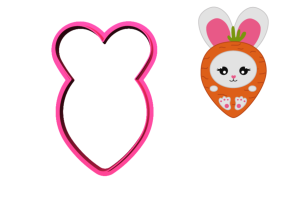 Foremka MARCHEWKA Z USZAMI