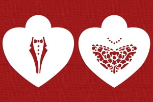 SZABLONY Zestaw "Młoda para II" 