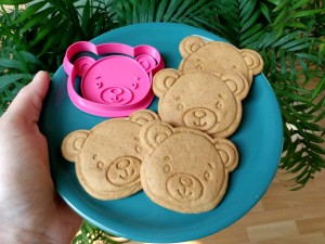 GŁOWA MISIA - STEMPEL 7 CM + FOREMKA