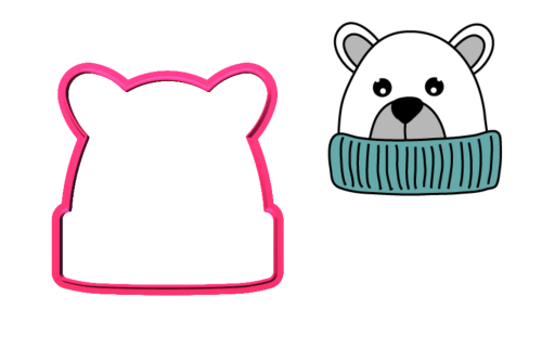 Foremka GŁOWA MISIA W SZALIKU.png