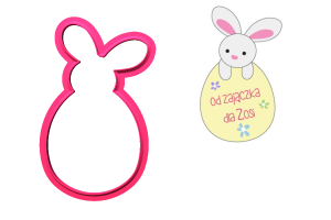 Foremka ZAJĄCZEK NAD PISANKĄ