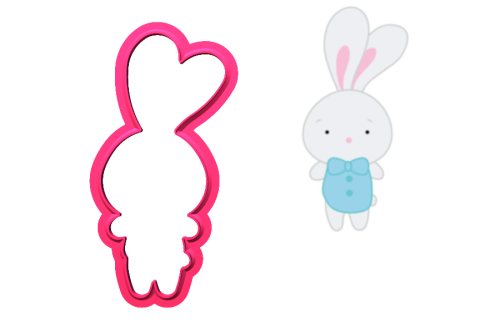 Foremka ZAJĄCZEK Z POCHYLONYMI USZAMI.png