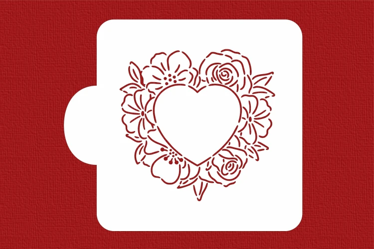 Serce z kwiatami do personalizacji - kolorowanka.png