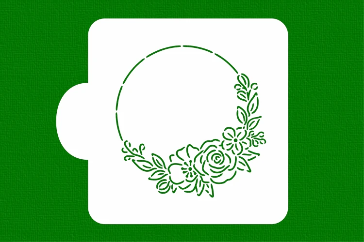 Ramka z kwiatami - kolorowanka.png