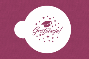 SZABLON Gratulacje z gwiazdkami