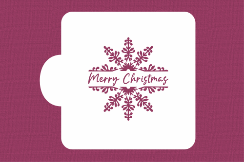 Śnieżynka z napisem Merry Christmas DUŻE.png
